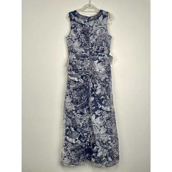 NWT JS Collections Maddison V-Neck Column Gown Size 12 - Picture 7 of 16